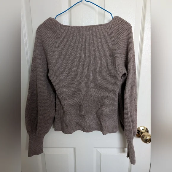 Oak and Fort | Square Neck Sweater - Picture 3 of 6